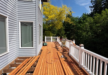 new deck addition